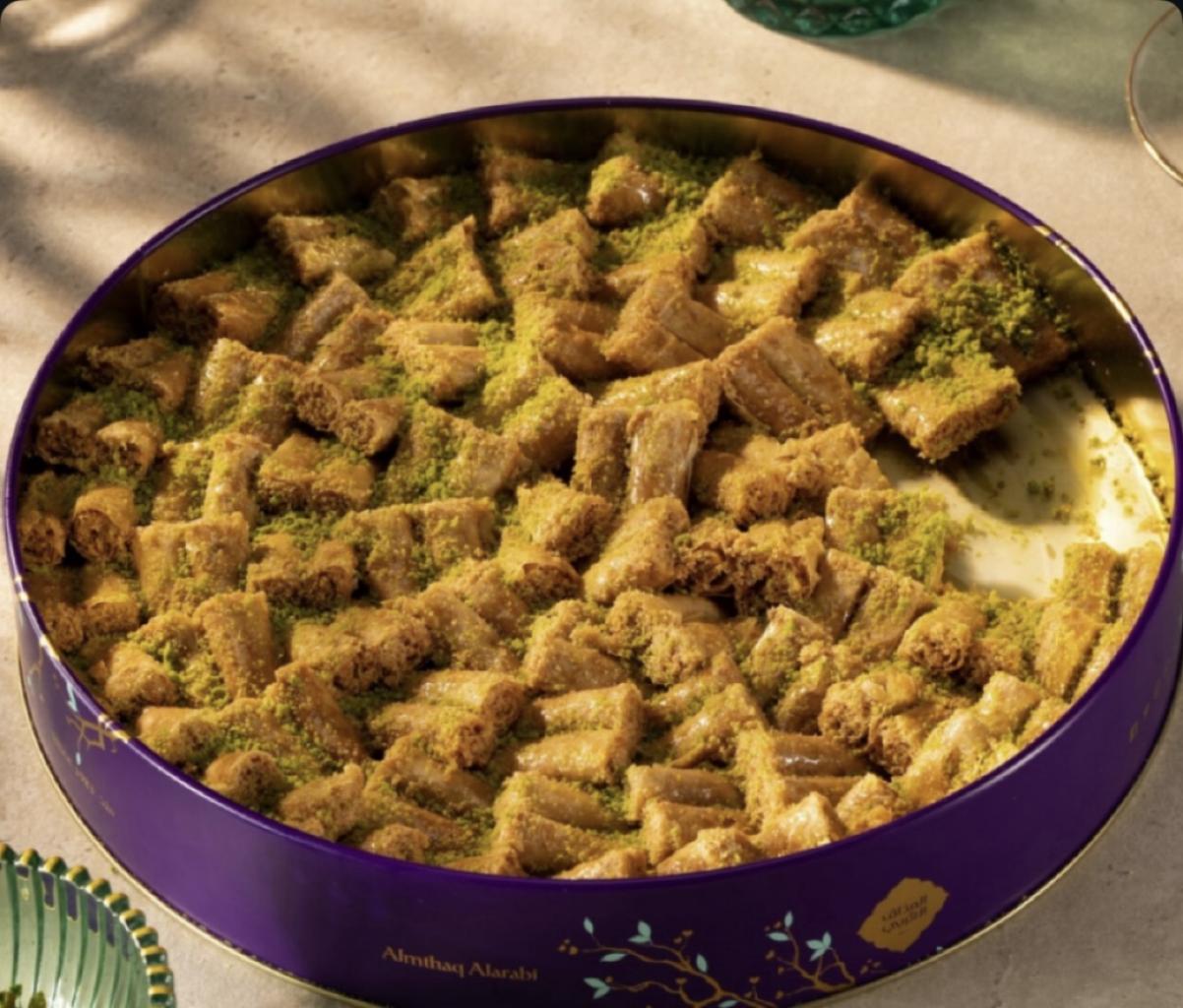 اصابع البقلاوة من المذاق العربي